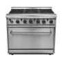Плита газовая 6-ти конфорочная с духовкой GR 6-36CE - CustomHeat  купить онлайн №5
