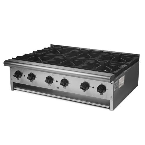 Плита газовая 6ти конфорочная TT6-36-CustomHeat купить онлайн №1