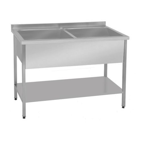 Ванна мийна 2 секц. 1000х600х850 з полицею купить онлайн №1