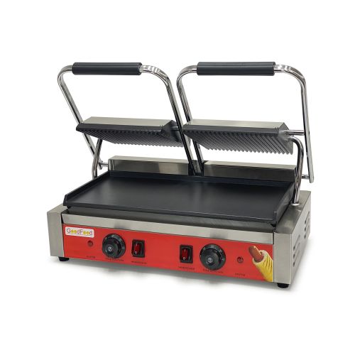 Контактный гриль ECG20EA Panini RED GoodFood купить онлайн №1