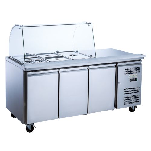 Стіл холодильний GF-GN3100SALGC-HC-GoodFood купить онлайн №1