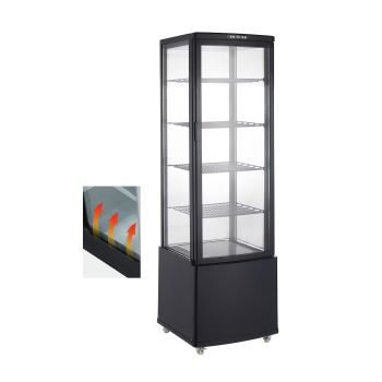 Вітрина холодильна підлогова RT215L3 (black) -GoodFood 