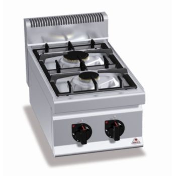 Плита газовая 2х конфорочная G7F2BE-Bertos