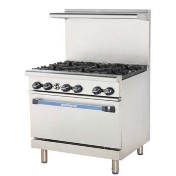 Плита газова з духовкою Radiance TAR-6-Turbo Air