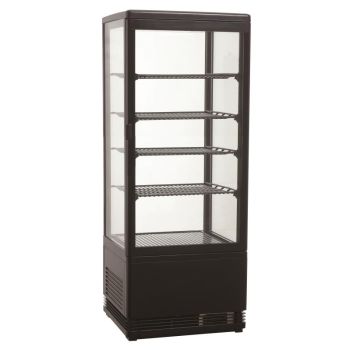 Вітрина холодильна настільна RT98L (black) -GoodFood 