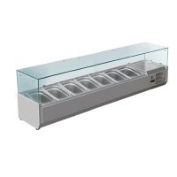 Холодильна вітрина-надставка Hurakan HKN-VRX1800/330S зі склом
