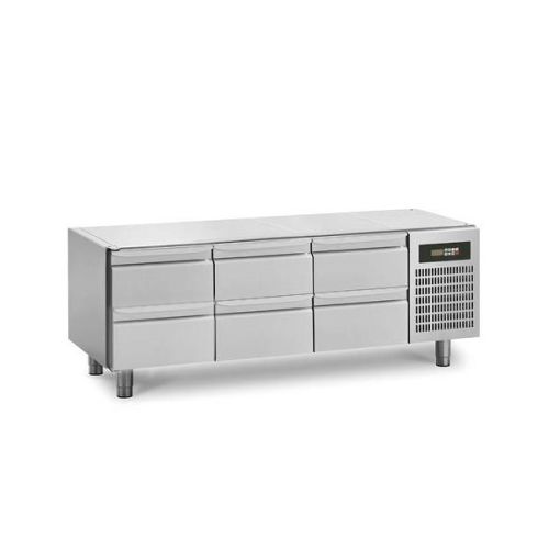Стіл холодильний GEMM BRS162+DRAWER+WHEELS купить онлайн №1