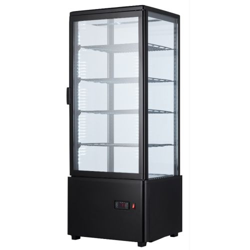 Шафа-вітрина холодильна EWT INOX RT98B black купить онлайн №1