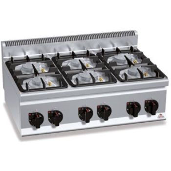 Плита газова Bertos G6F6BPW