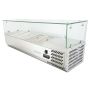 Вітрина холодильна для топінгу GoodFood GF-VRX1200/330-H6C  купить онлайн №3