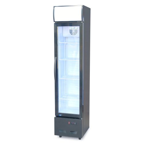 Шафа холодильна для напоїв GoodFood BC160BW2LED чорна-біла купить онлайн №1