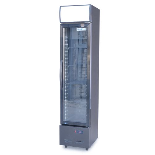Шафа холодильна для напоїв GoodFood BC160BB2LED чорна-чорна купить онлайн №1