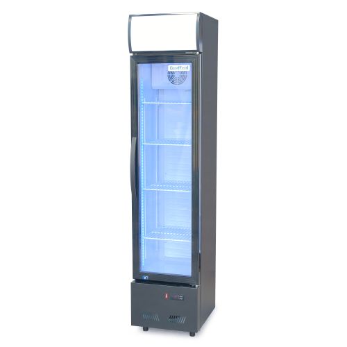 Шафа холодильна для напоїв GoodFood BC160BW2LEDCOL чорна-біла купить онлайн №1