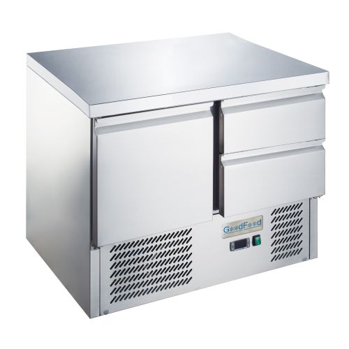 Стіл холодильний GoodFood GF-S901-2D-H6C дві шухляди купить онлайн №1