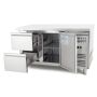 Стіл холодильний GoodFood GF-GN2110TN-HC дві шухляди  купить онлайн №4