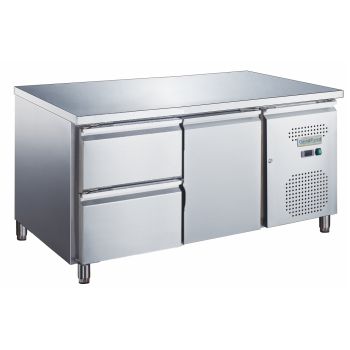 Стіл холодильний GoodFood GF-UGN1220TN-HC UNDERCOUNTER дві шухляди