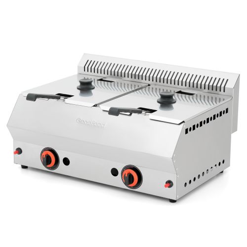 Фритюрниця газова GoodFood GF88 LPG 8+8 літрів купить онлайн №1