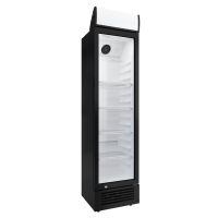 Шафа холодильна для напоїв GoodFood BC225BW2LED чорна-біла